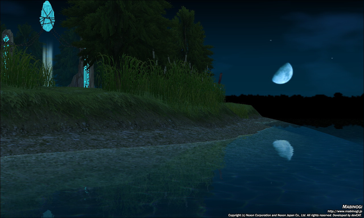 シリーズ エリンの情景 04 水面に映る月 スクリーンショット掲示板 マビノギ